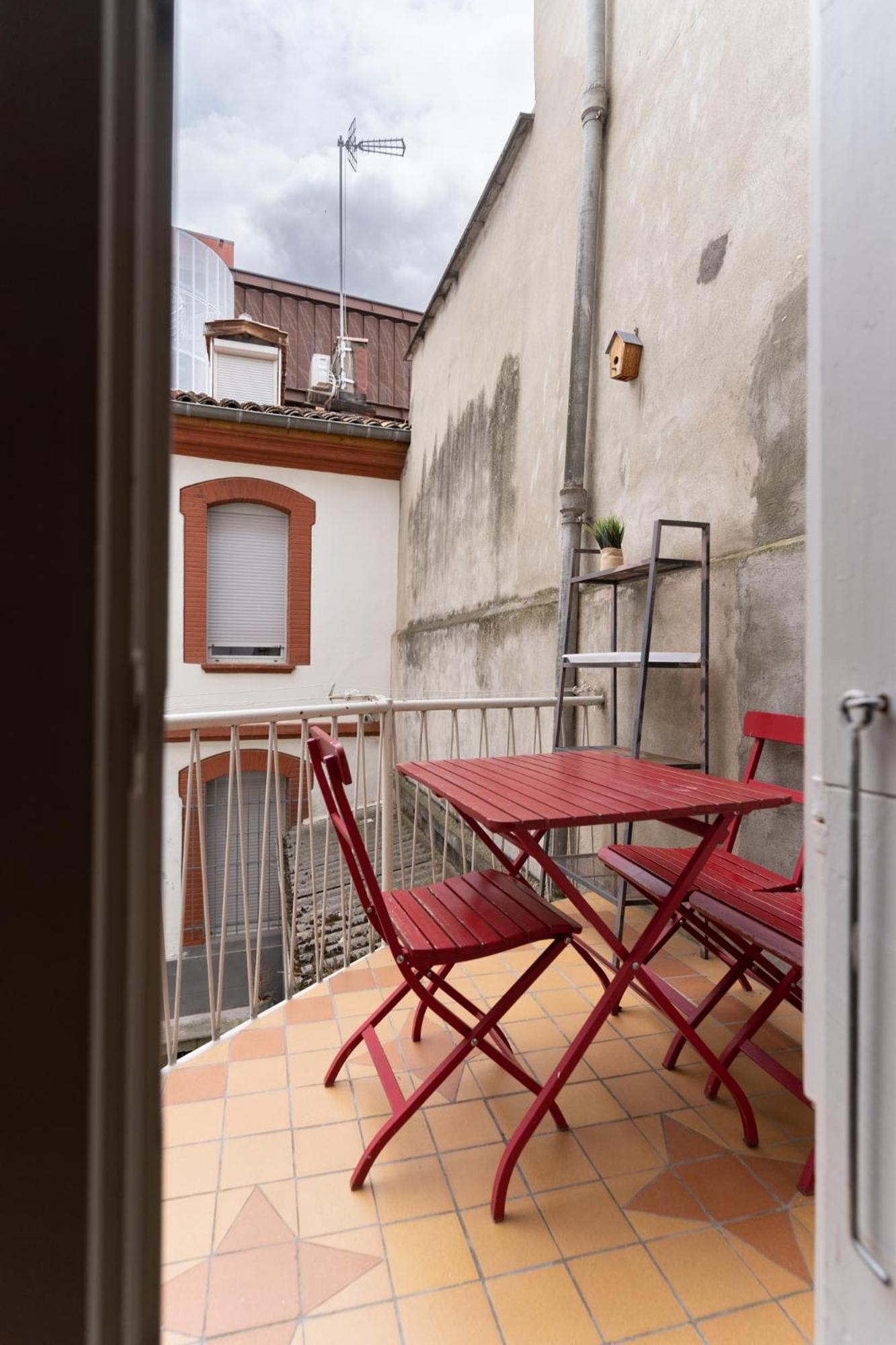 Appartement " L'Ambree " - Terrasse - Calme Toulouse Exterior foto